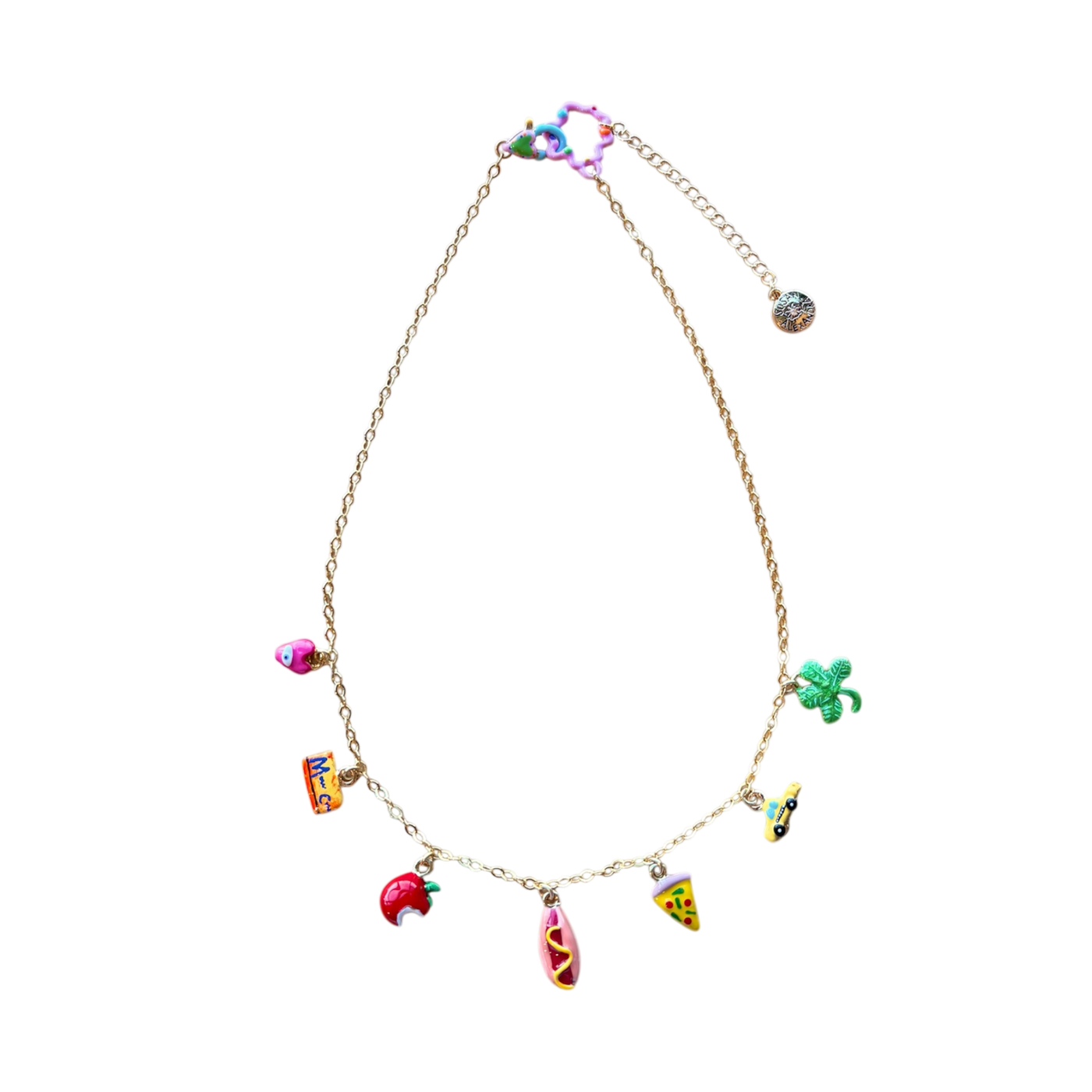 Susan Alexandra 7 Tiny Charms Necklace