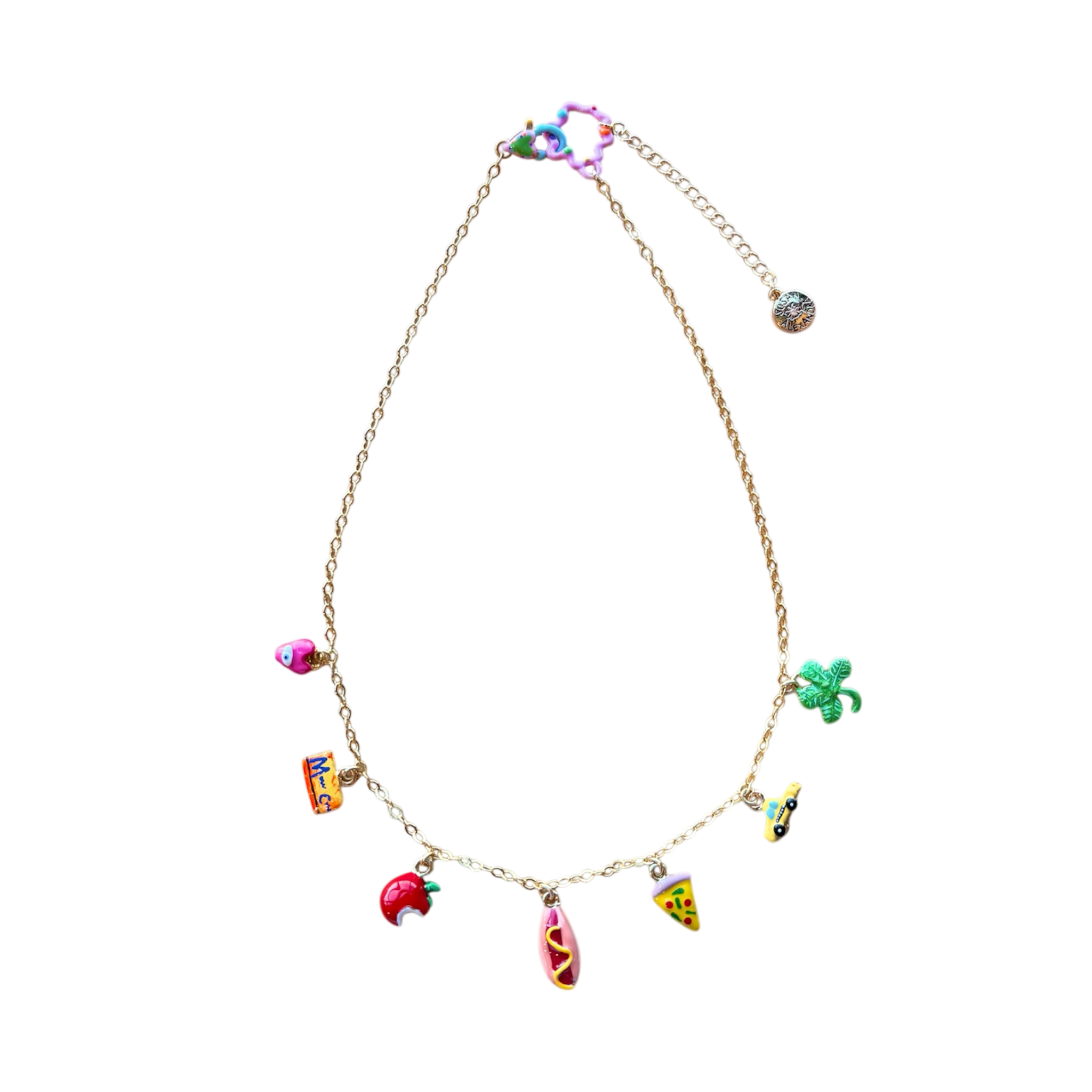 Susan Alexandra 7 Tiny Charms Necklace