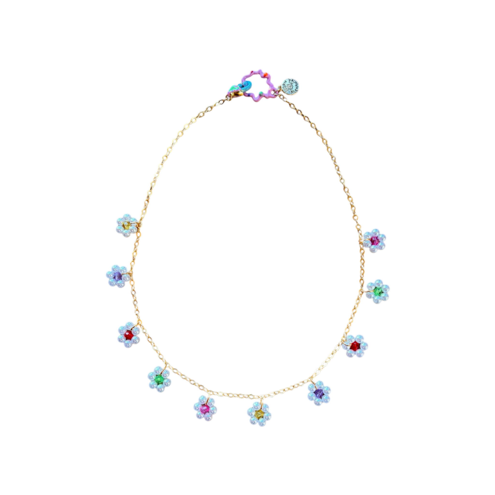 Susan Alexandra Mini Flower Necklace