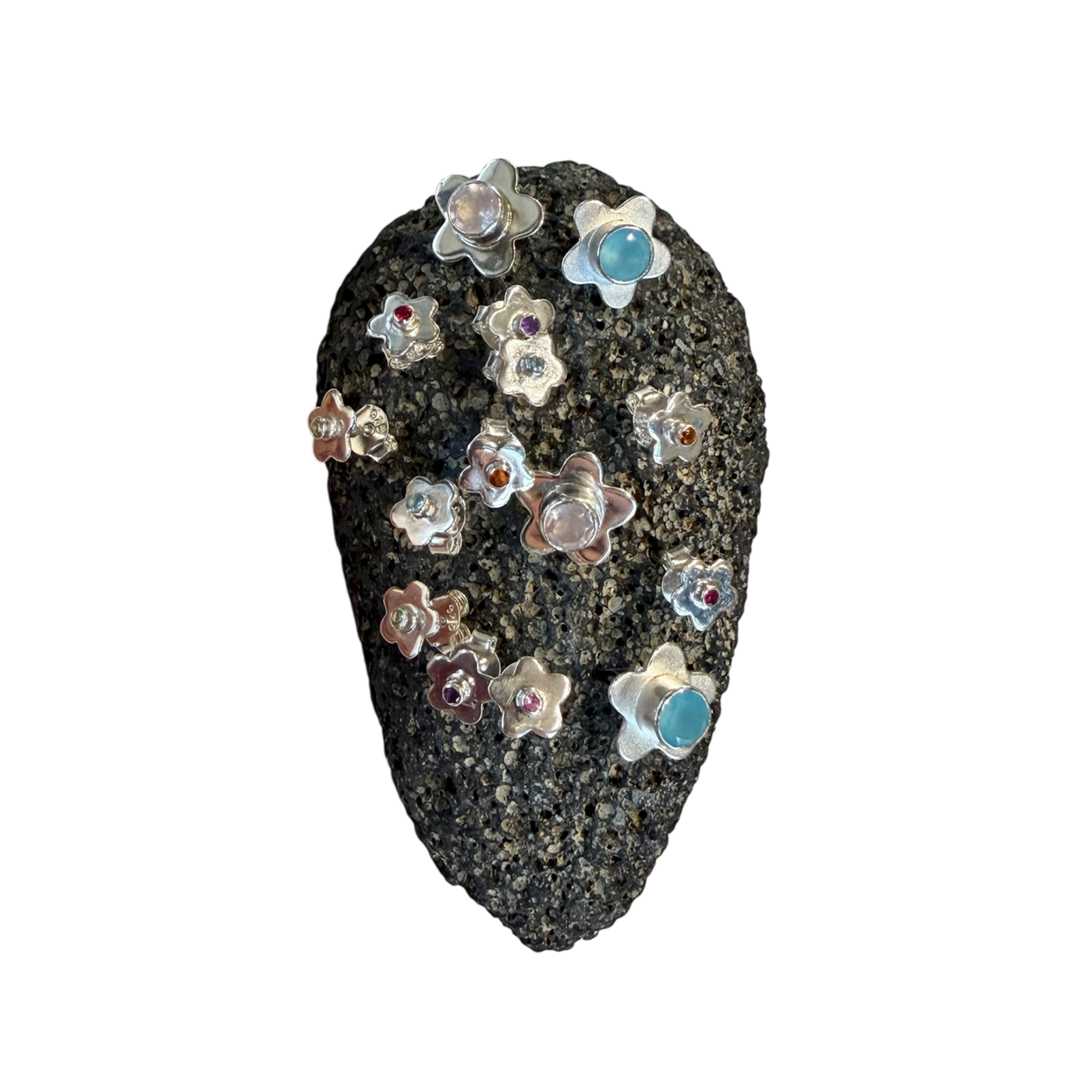 Shana Cave Small Flower Stud Piece