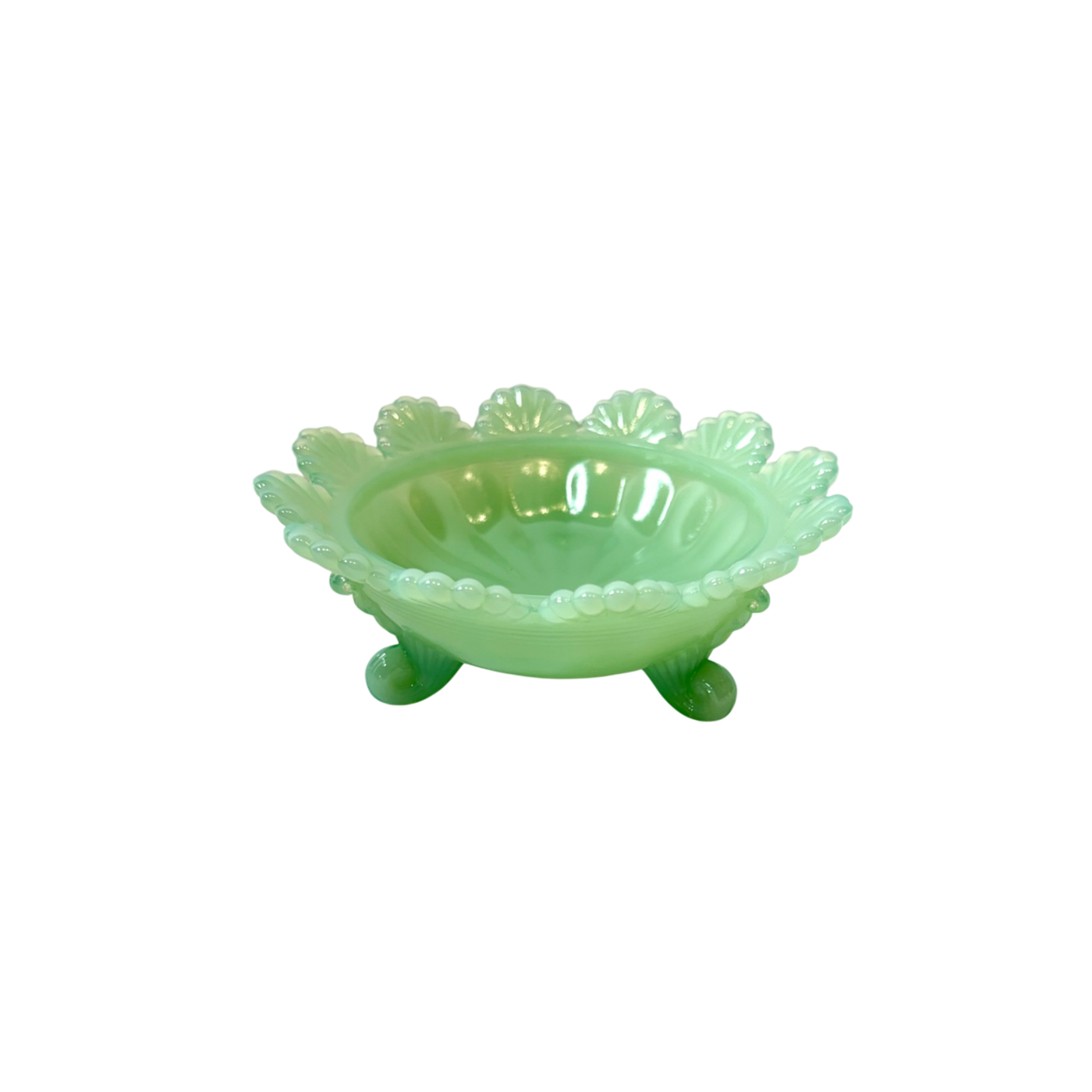 Mosser Glass Footed Bowl