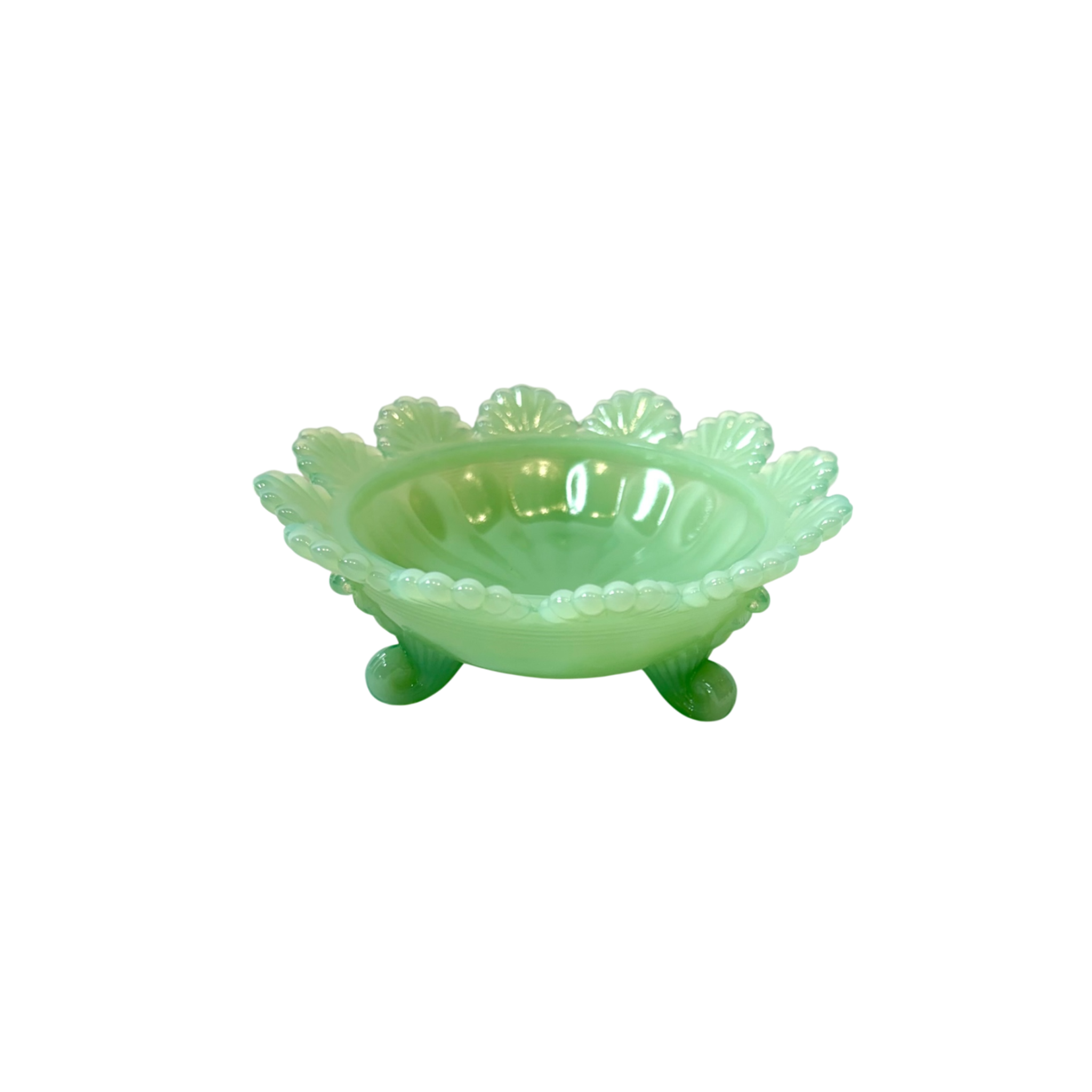 Mosser Glass Footed Bowl