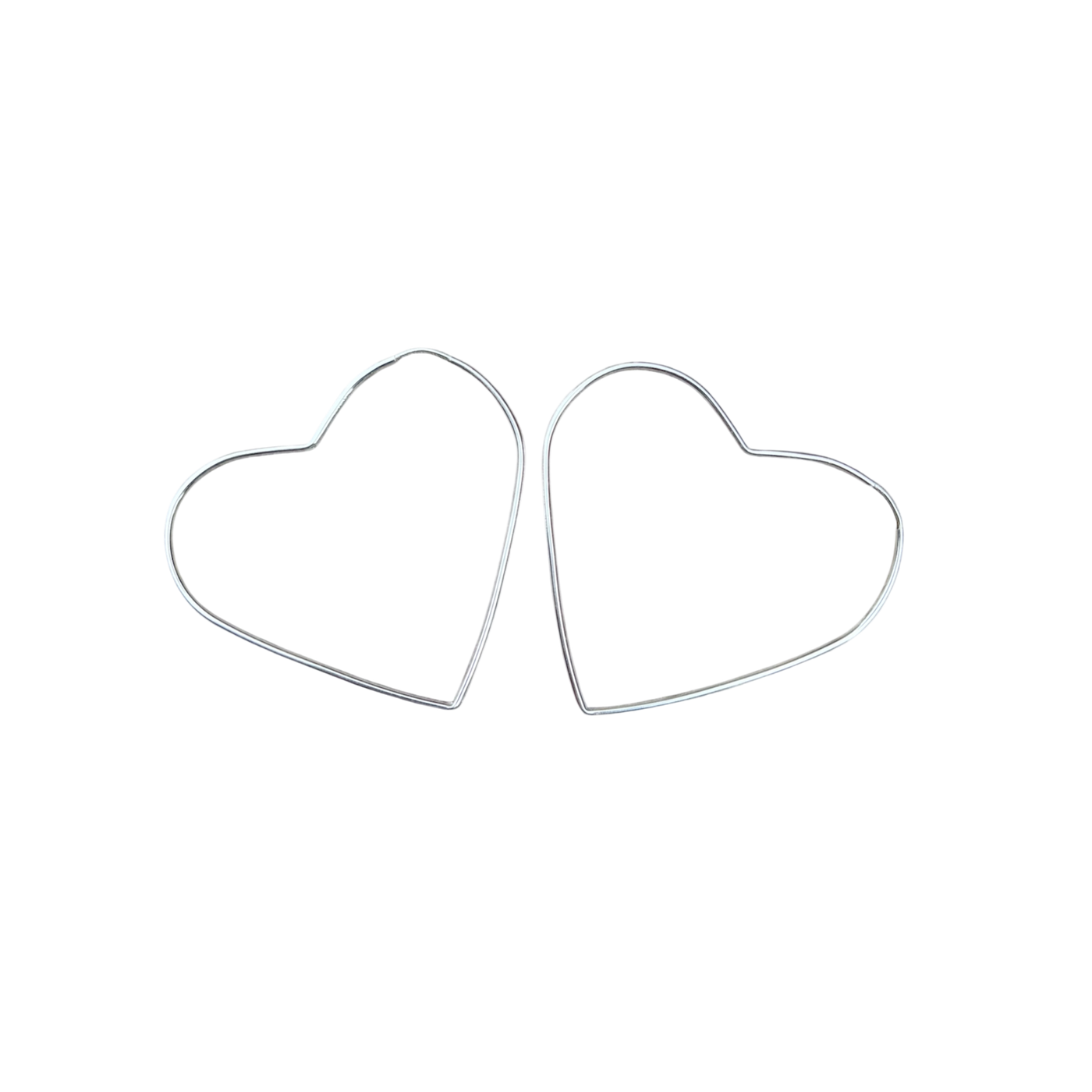 Sofia Menez Heart Hoop Pierce