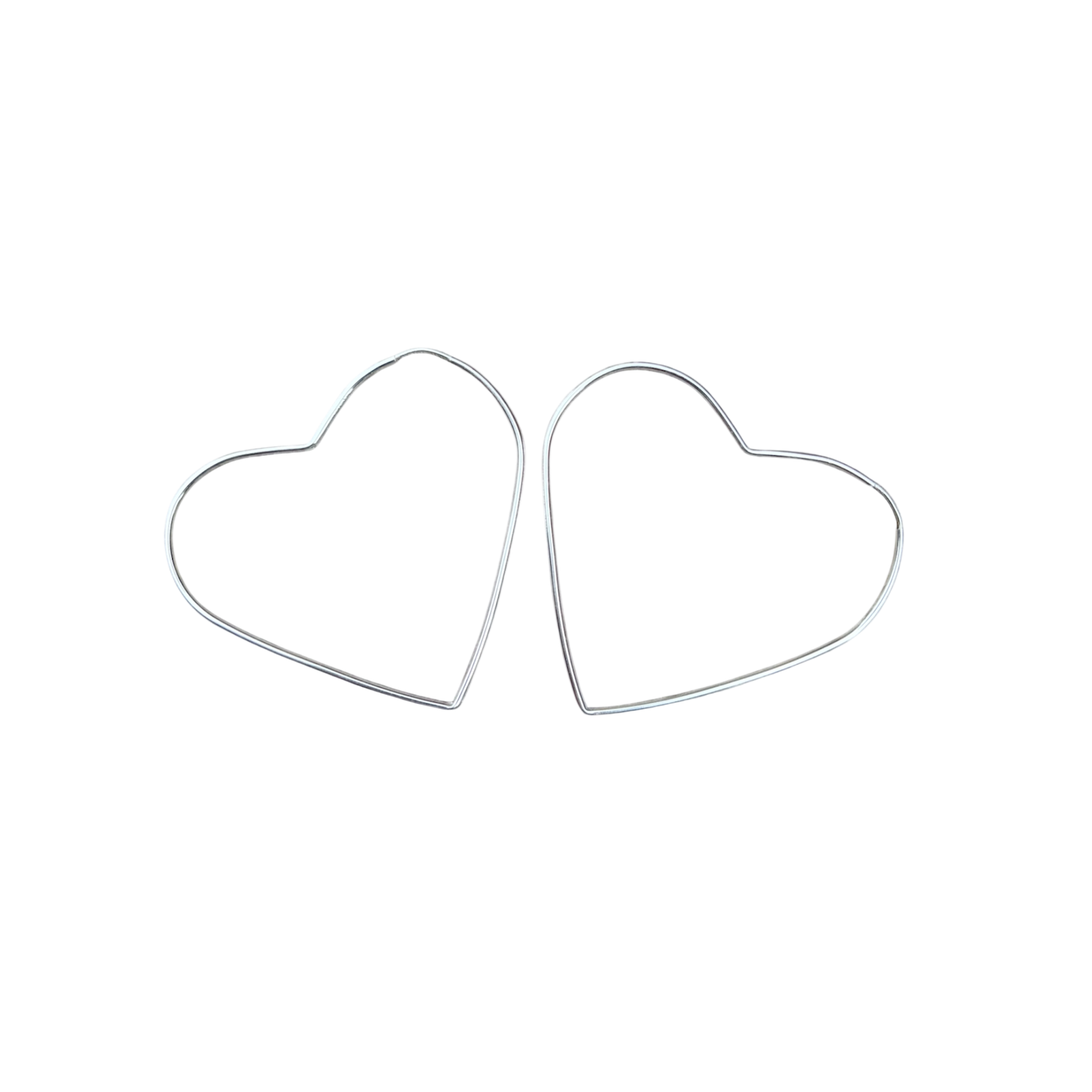 Sofia Menez Heart Hoop Pierce