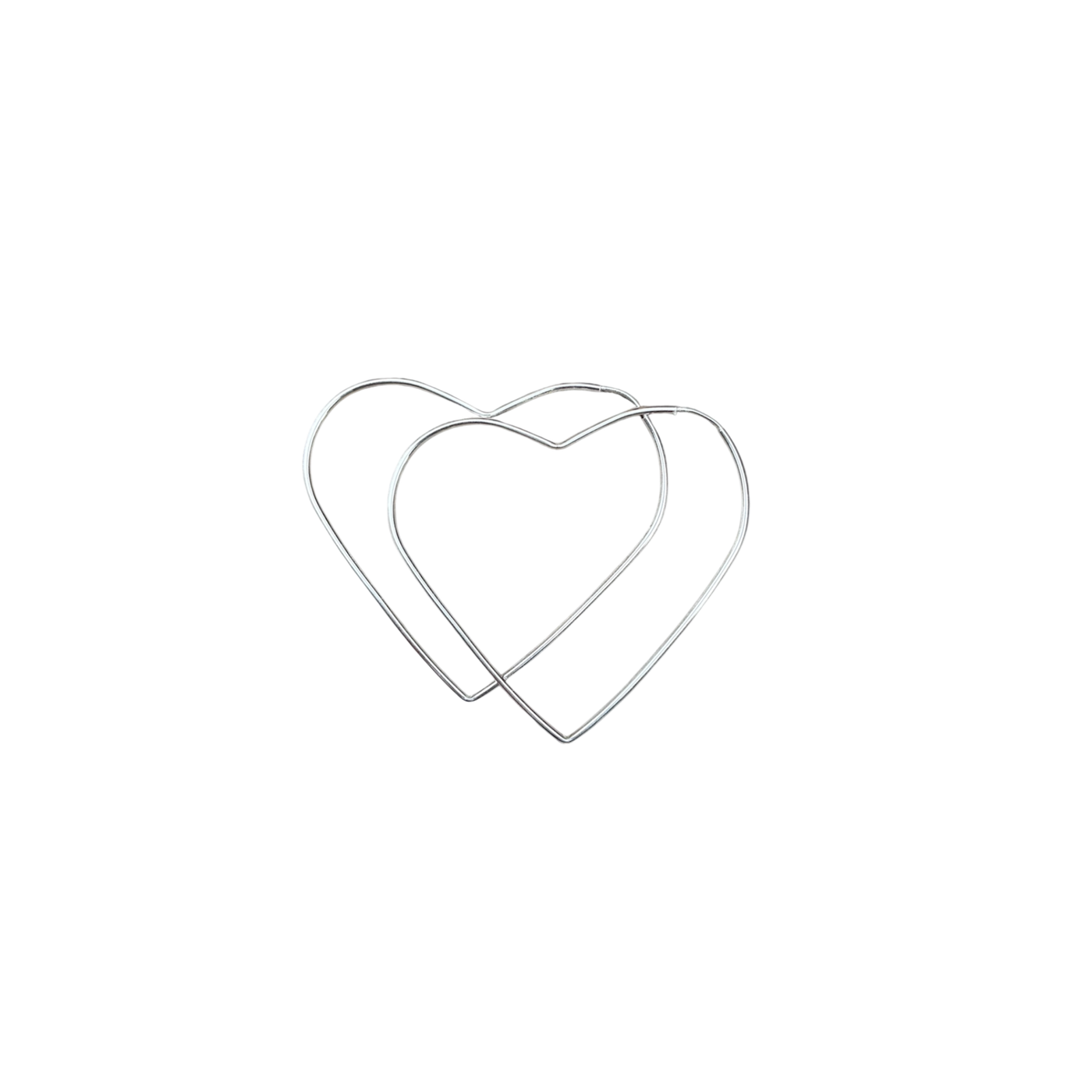 Sofia Menez Heart Hoop Pierce