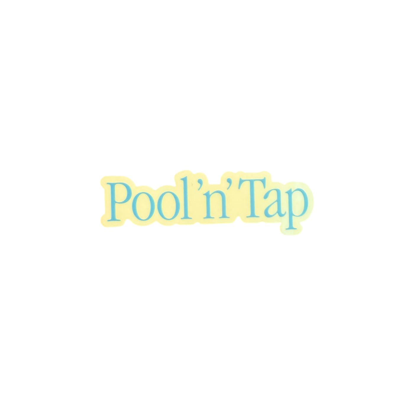 Pool 'n' Tap Sticker (Logo)