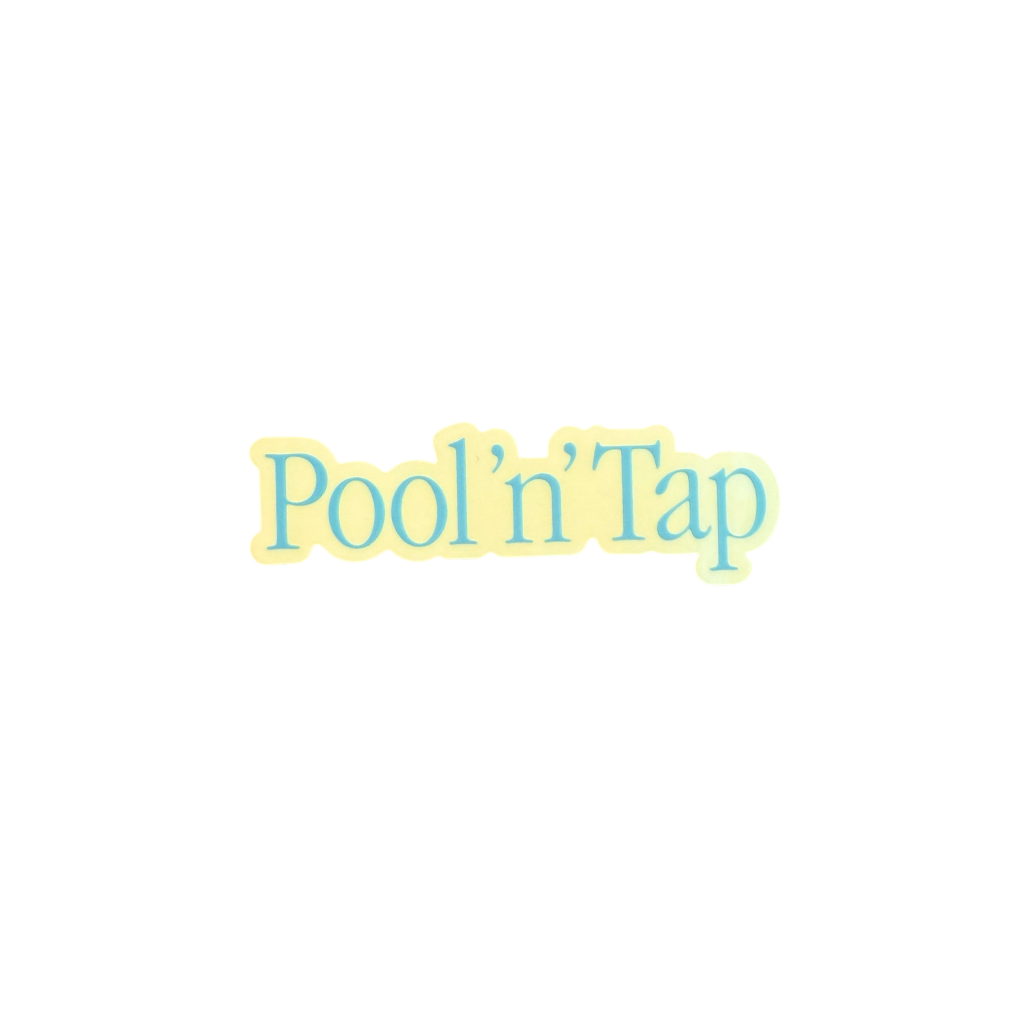 Pool 'n' Tap Sticker (Logo)